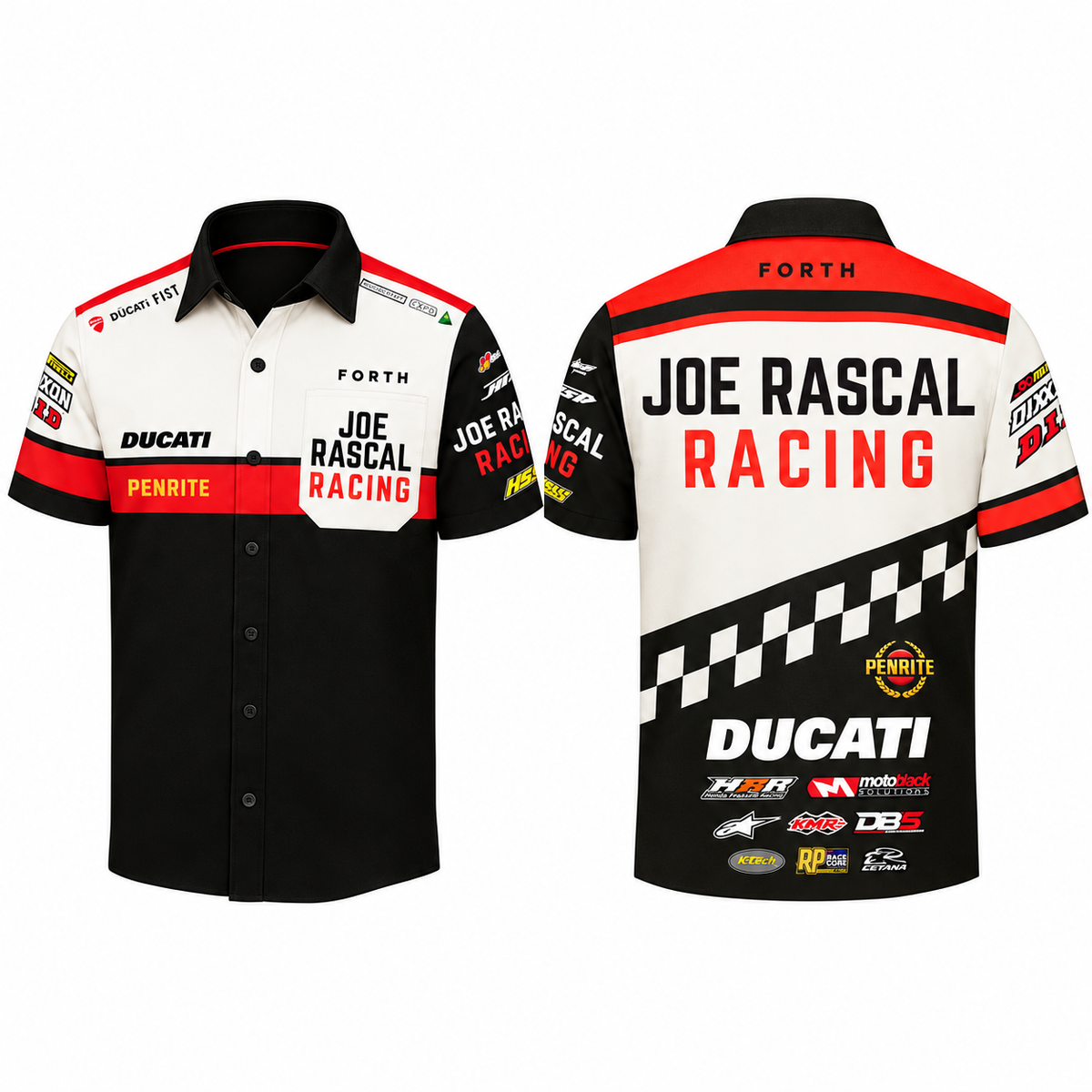 Joe Rascal Racing Ducati Pit Shirt