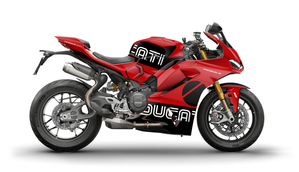 MAGNITUDE Red Panigale Full Graphics Kit
