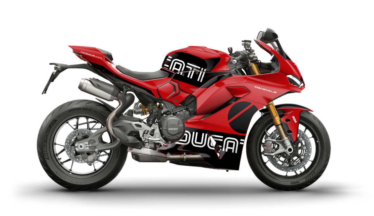 MAGNITUDE Red Panigale Full Graphics Kit