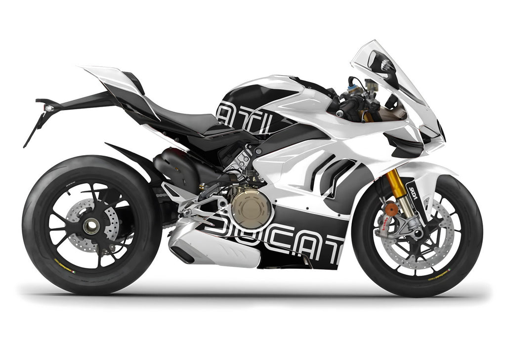 MAGNITUDE White Panigale Full Graphics Kit