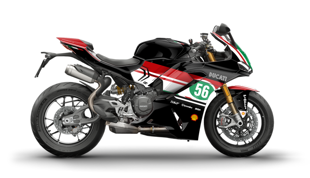PATINA Black Panigale Full Graphics Kit