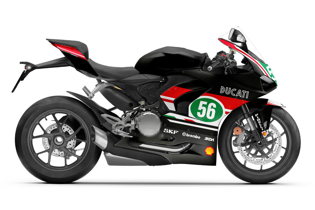 PATINA Black Panigale Full Graphics Kit