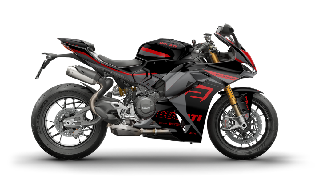 PISTA Black Panigale Full Graphics Kit