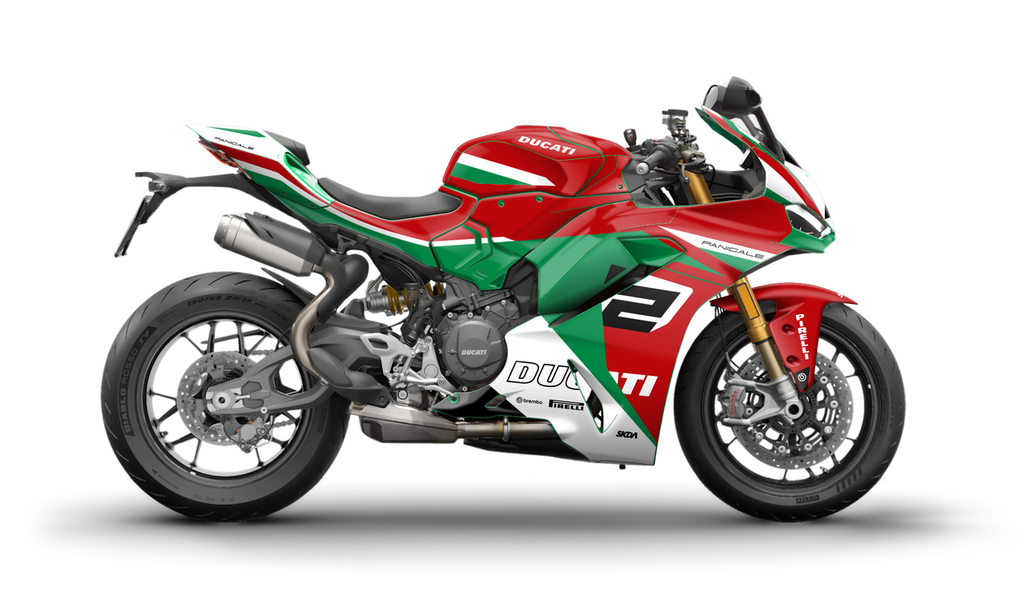 PISTA Green Panigale Full Graphics Kit