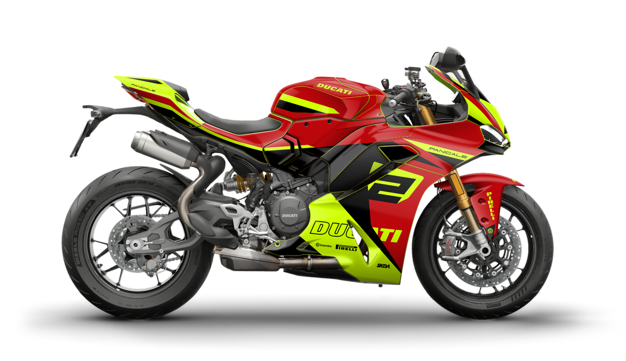 PISTA NEON Panigale Full Graphics Kit