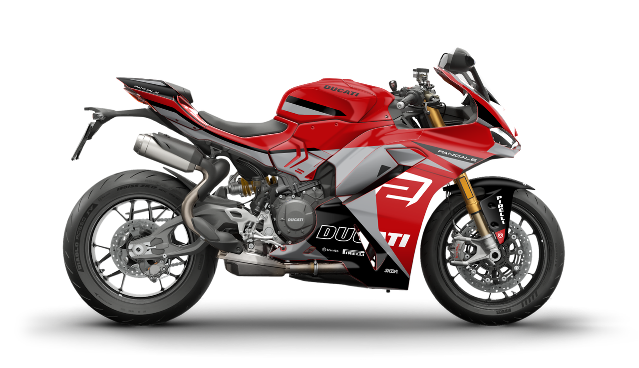 PISTA Red Panigale Full Graphics Kit