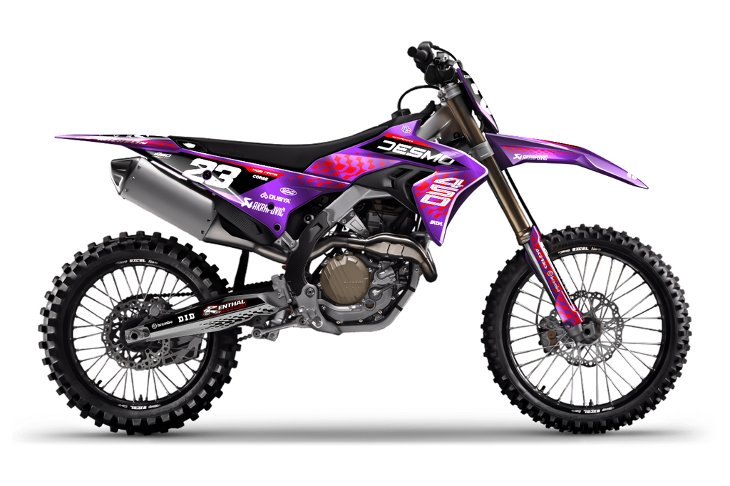 REX CHROME Purple Desmo Full Graphics Kit