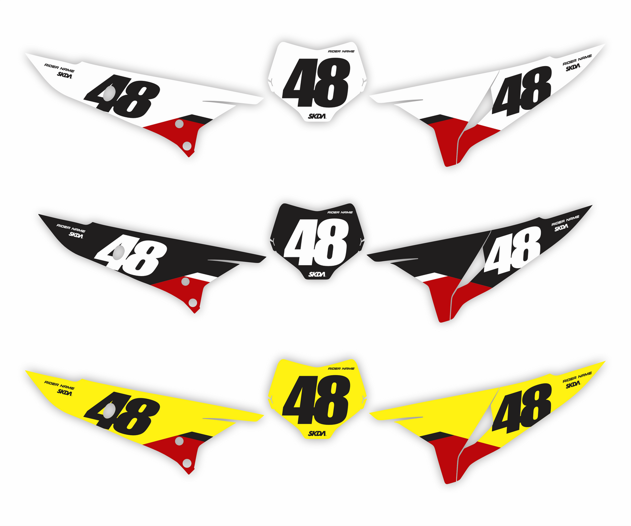 S2 Ducati Number Plates
