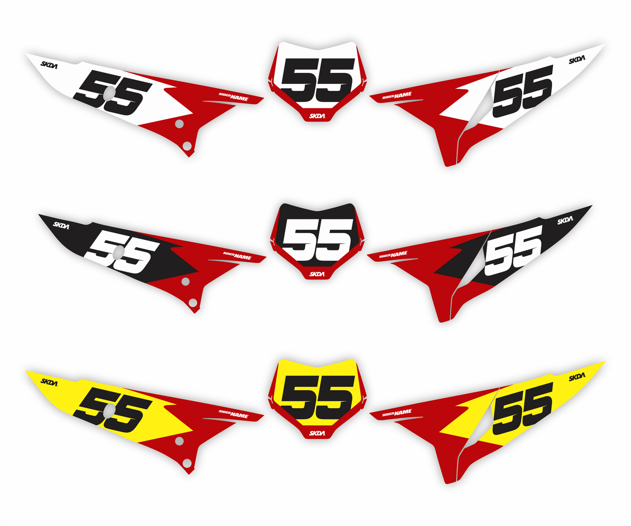 S3 Ducati Number Plates