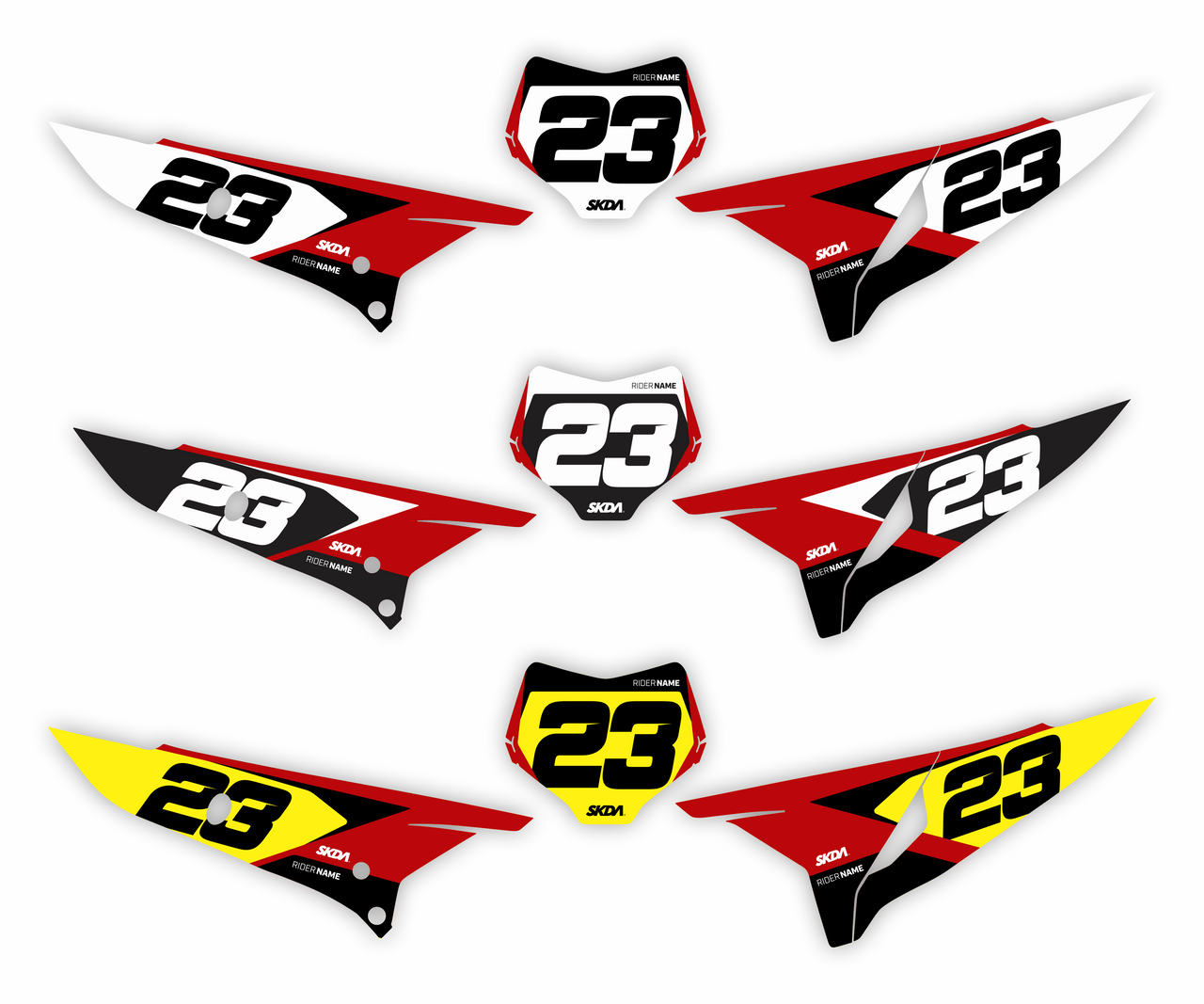 S5 Ducati Number Plates