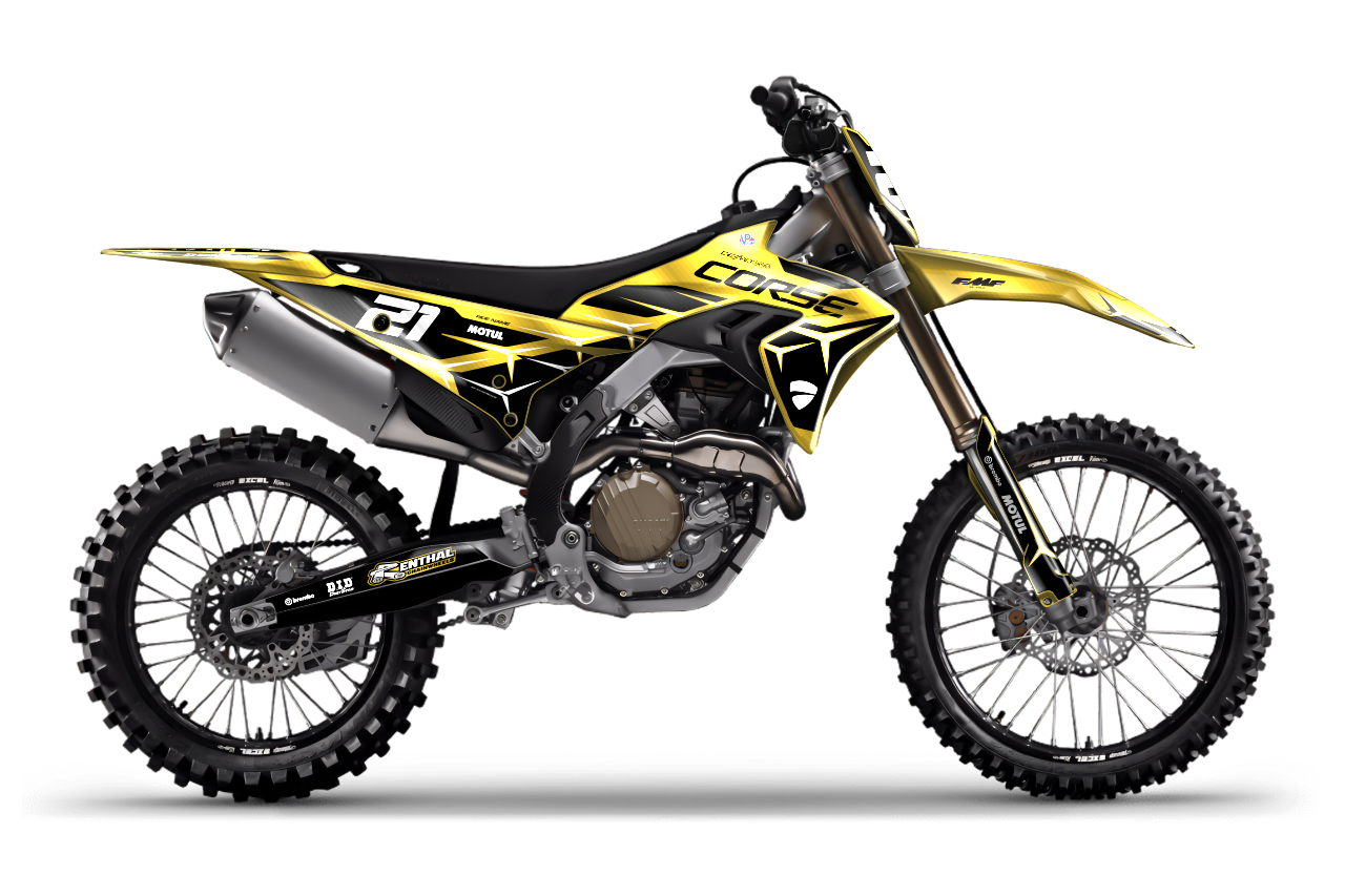 STARS CHROME Gold Desmo Full Graphics Kit