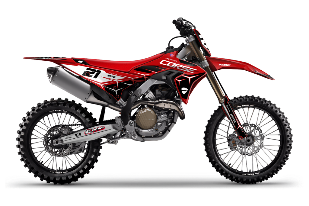 STARS Red/Black Desmo Full Graphics Kit