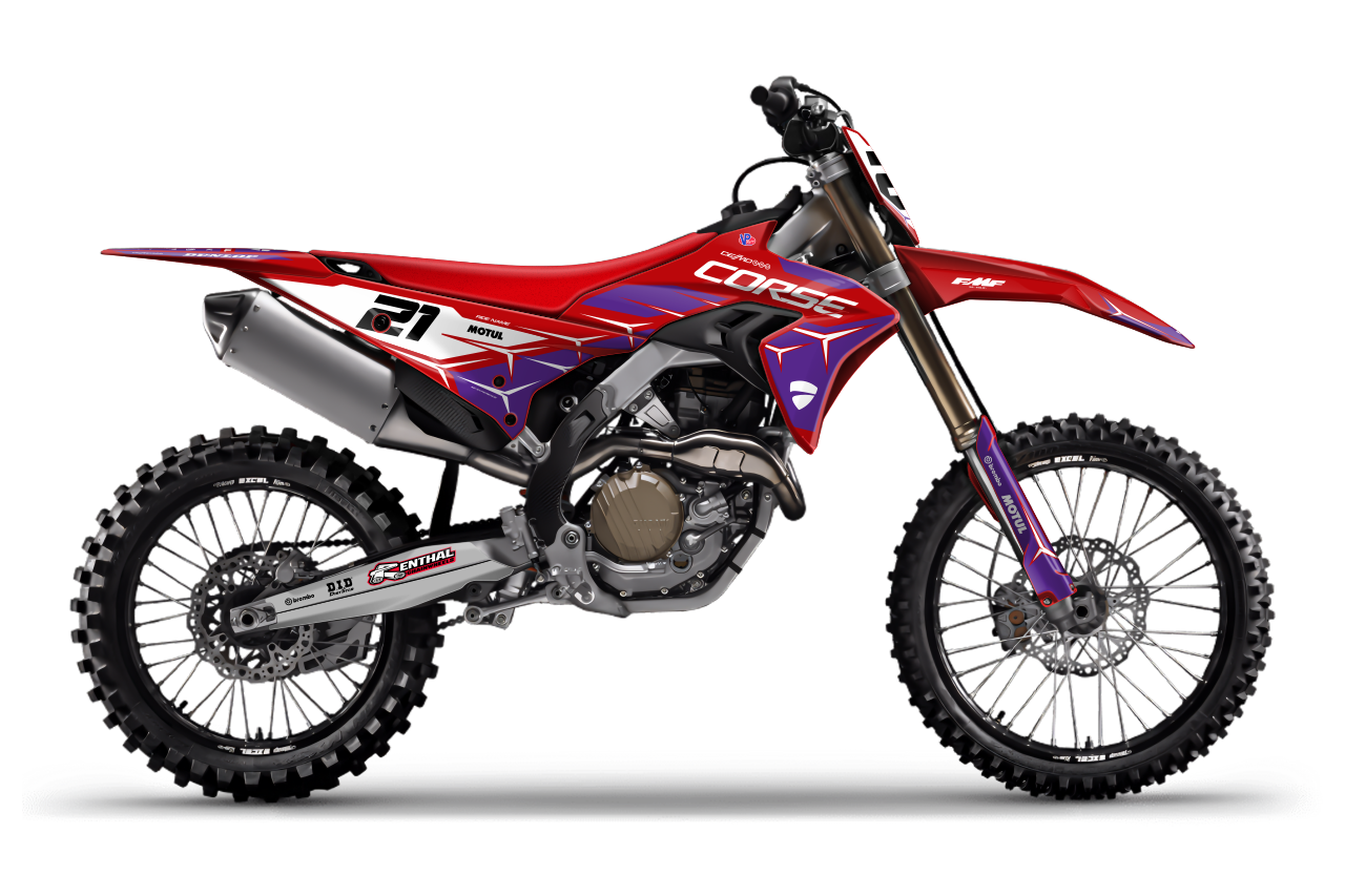 STARS Red/Purple Desmo Full Graphics Kit