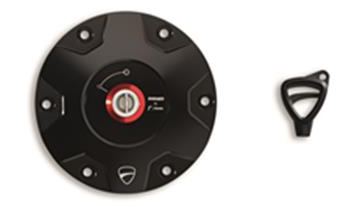 Hypermotard V2 Aluminum Fuel Cap “Quick Fill”