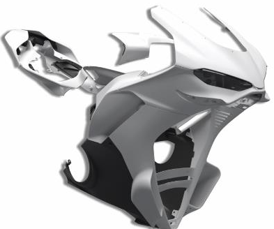 Panigale V4 R Complete Track Fairing Kit