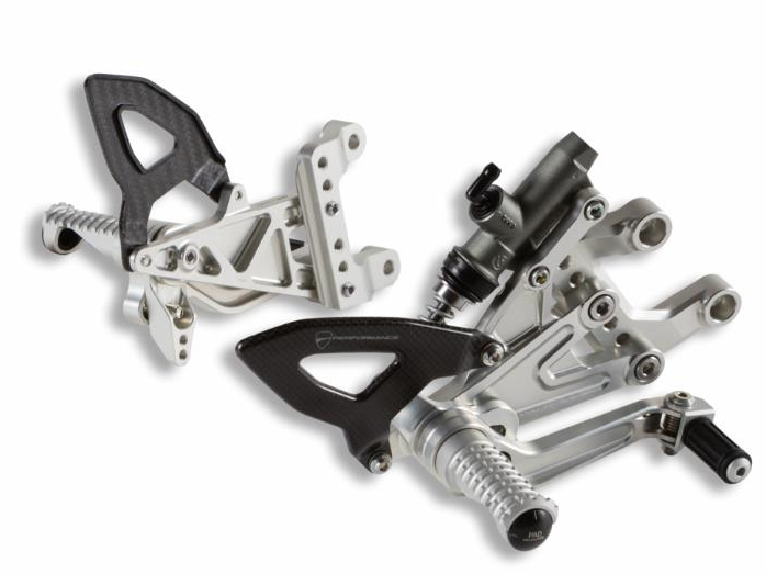 Panigale V4 R Adjustable Race Rider Footpegs