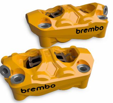 Panigale V4 R Colored Front Brake Calipers