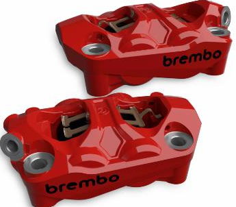 Panigale V4 R Colored Front Brake Calipers