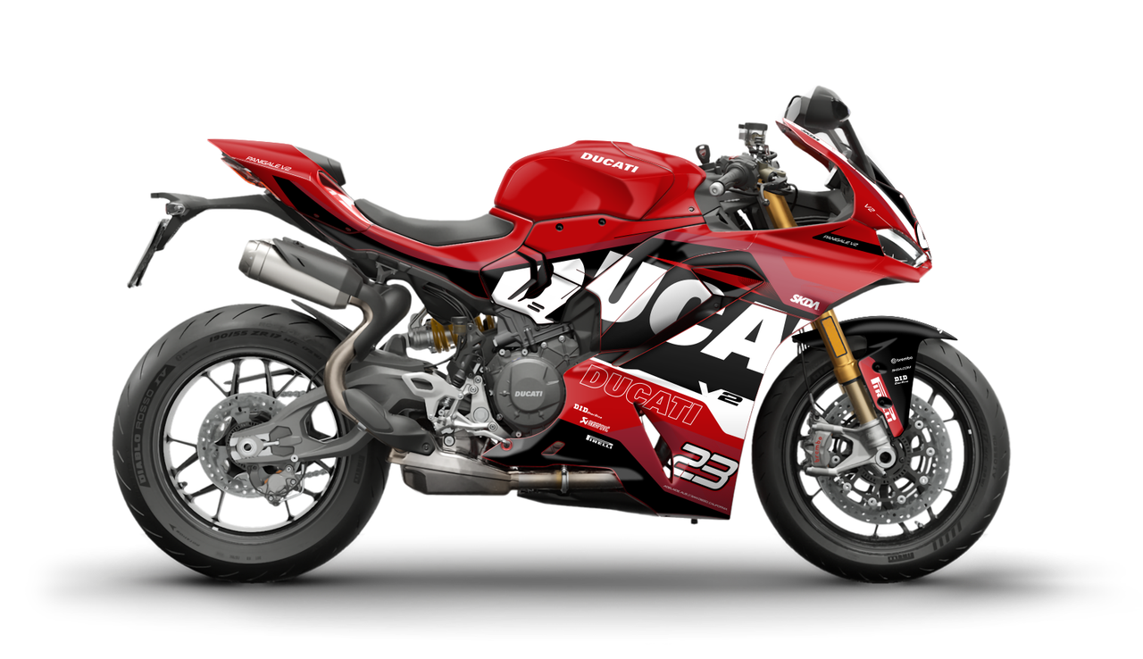 VELOCE Red Panigale Full Graphics Kit