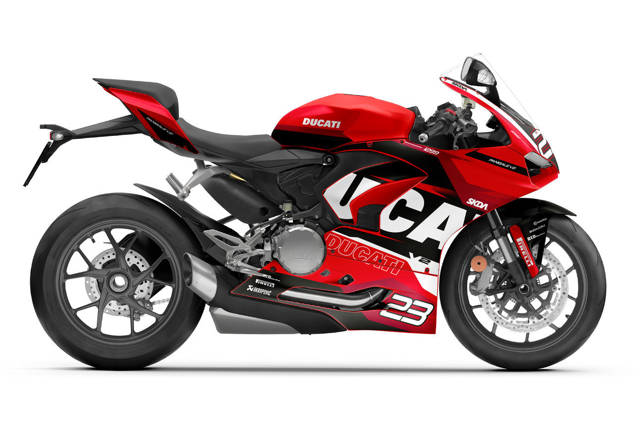 VELOCE Red Panigale Full Graphics Kit
