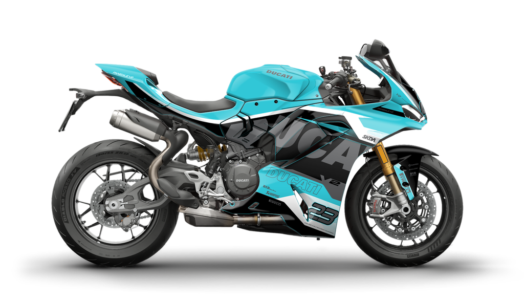 VELOCE Teal Panigale Full Graphics Kit
