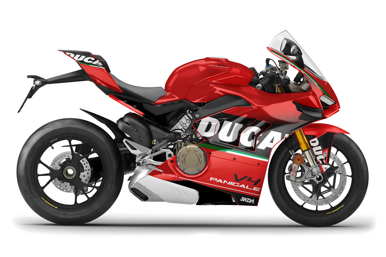 VERSARIO Red/Blk Panigale Full Graphics Kit