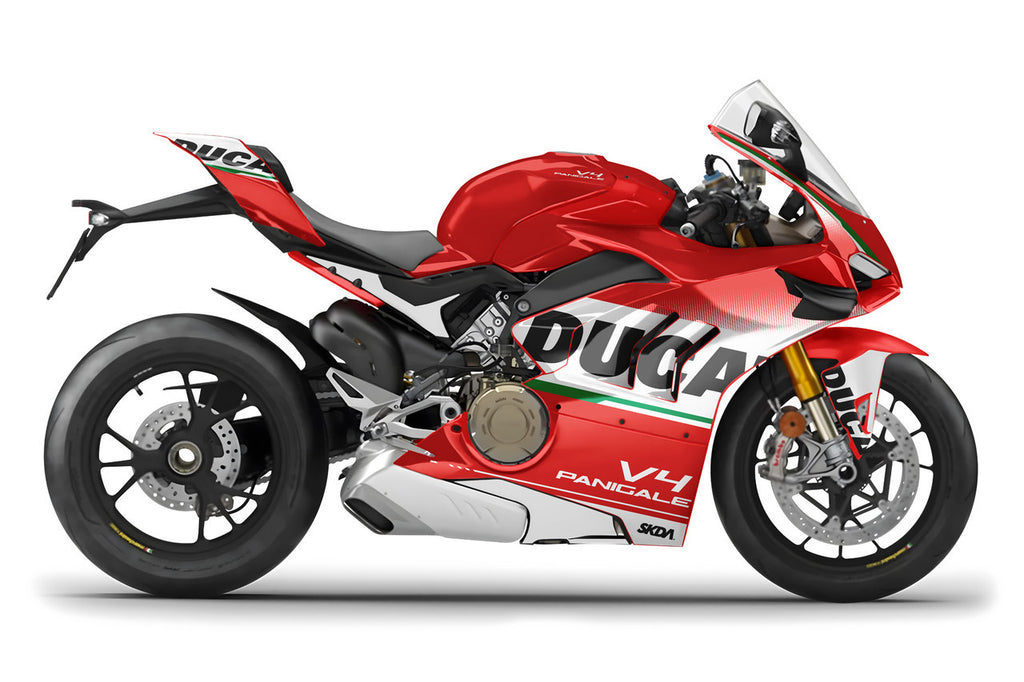 VERSARIO Red/White Panigale Full Graphics Kit