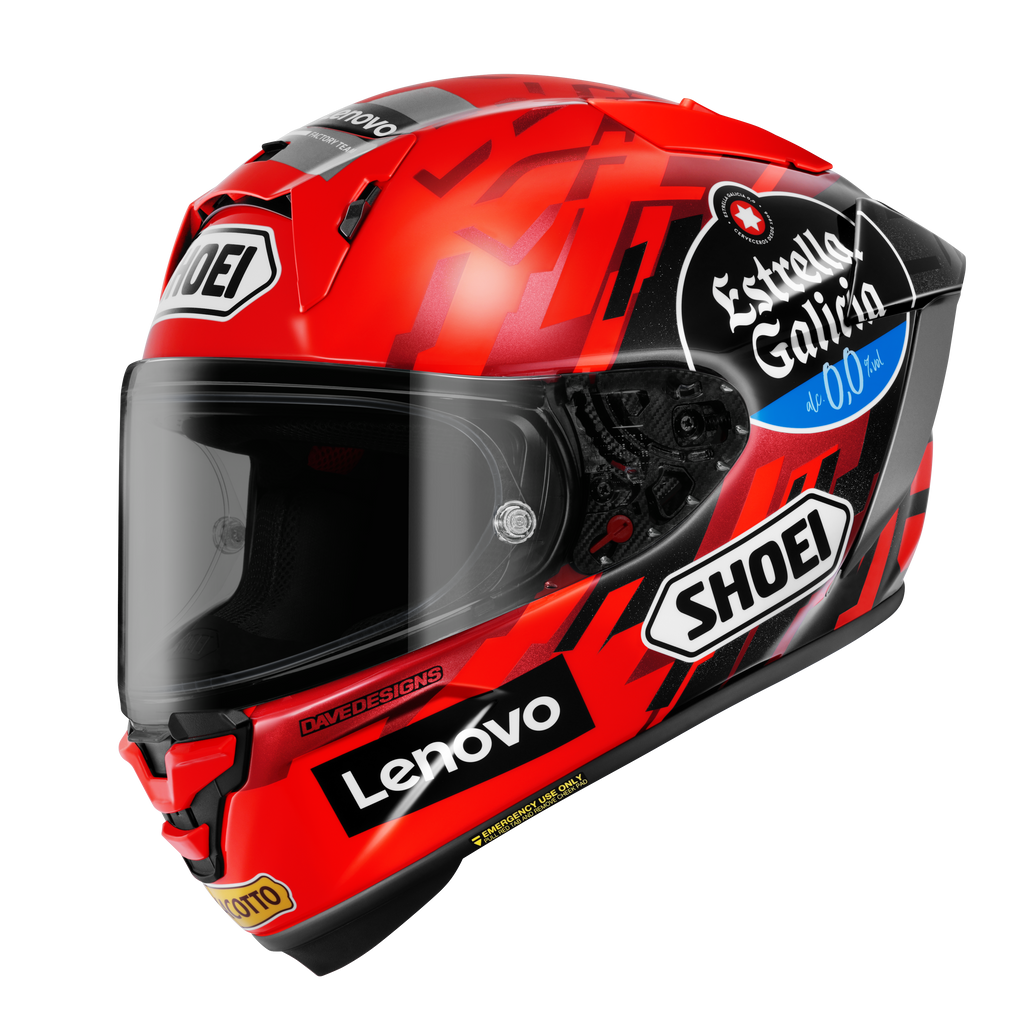 Shoei X-Fifteen Marquez 9 Replica Helmet