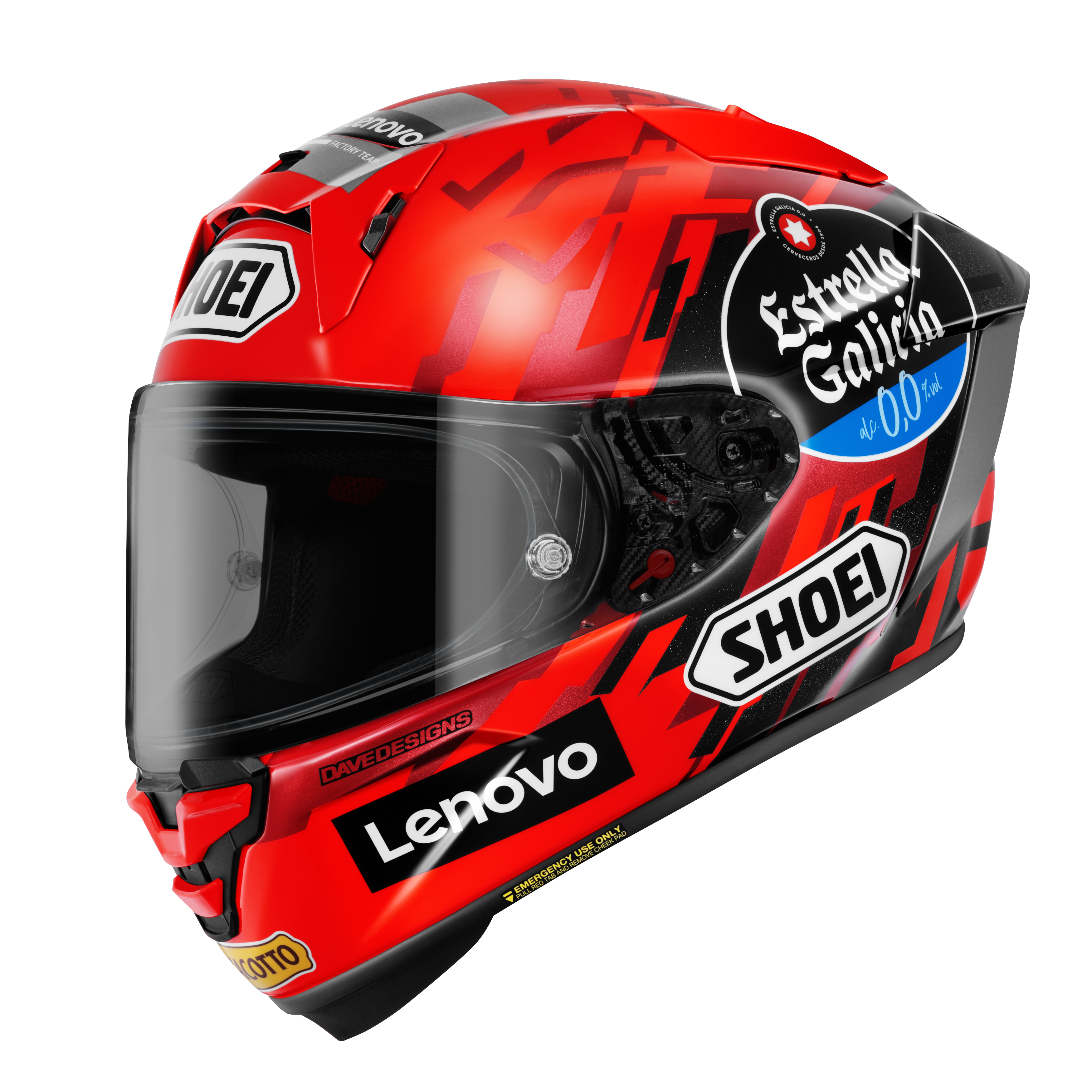 Shoei X-Fifteen Marquez 9 Replica Helmet