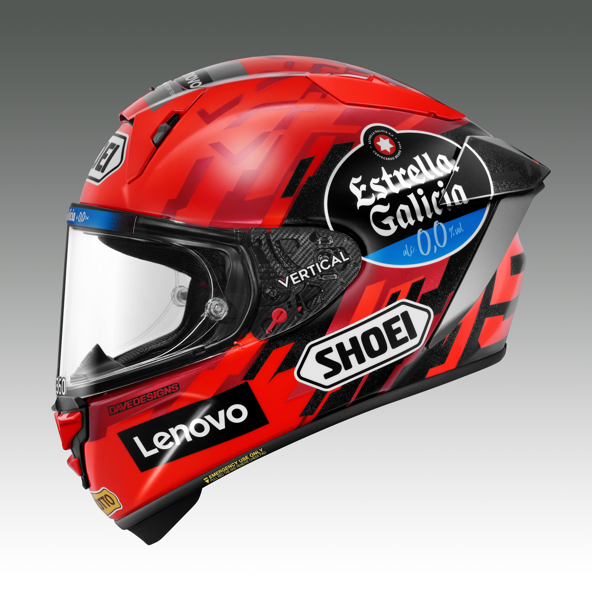 Shoei X-Fifteen Marquez 9 Replica Helmet