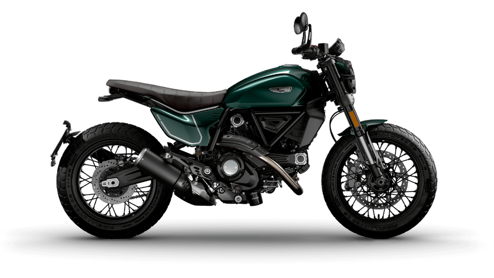 2026 Ducati Scrambler NIGHTSHIFT EMERALD GREEN
