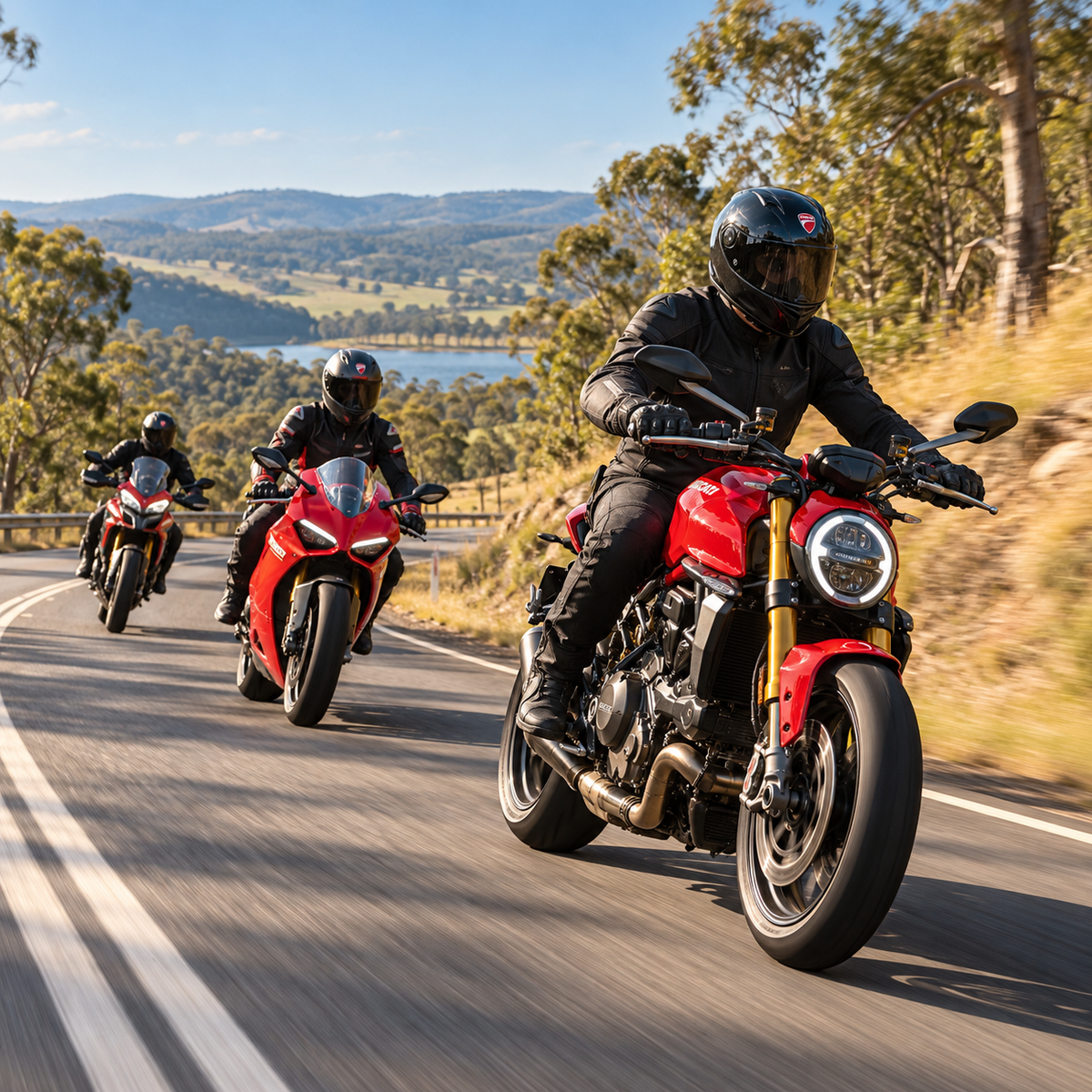 Ducati Melbourne - Start the Summer run