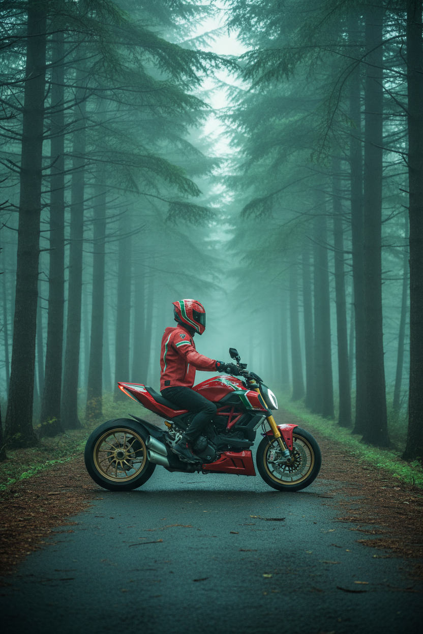 The Ducati Diavel V4 RS 100 with Nick Selleck complete the un-Finkeable