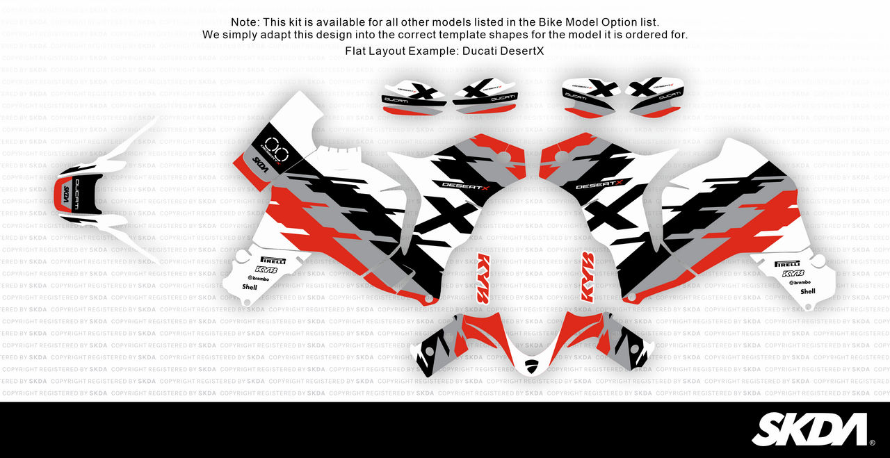 TURISMO White Desert X Full Graphics Kit