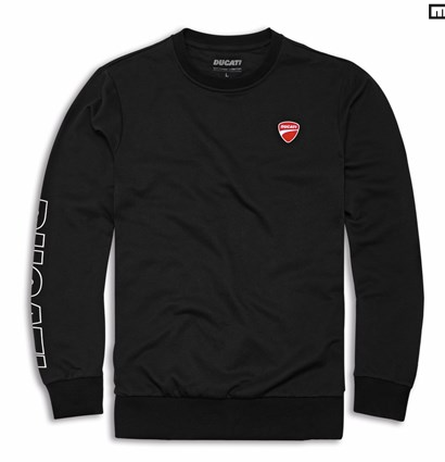 Ducati Mens Sweatshirt Essential Black