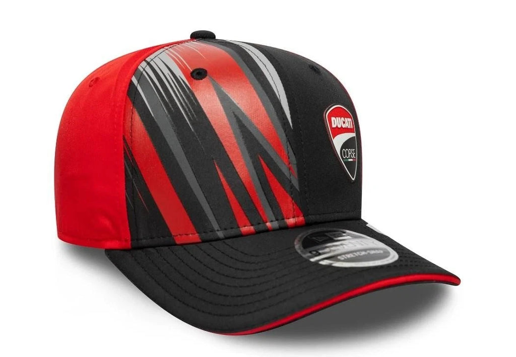 Ducati Genuine DC Print Unisex Cap - Black/Red