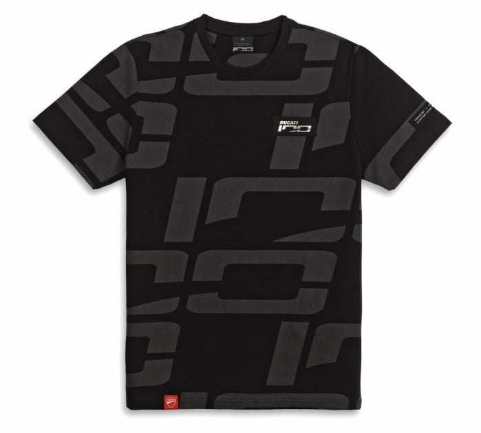 Ducati Mens T-Shirt One Hundred Black