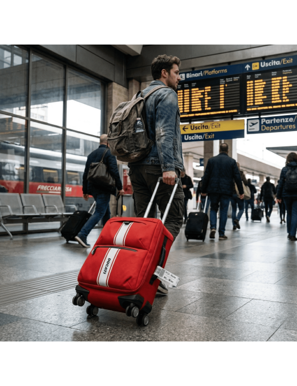 Ducati Trolley  Piquadro Ctx Red